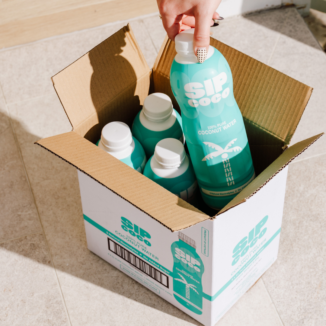 Natural Coconut Water - 1L x 6
